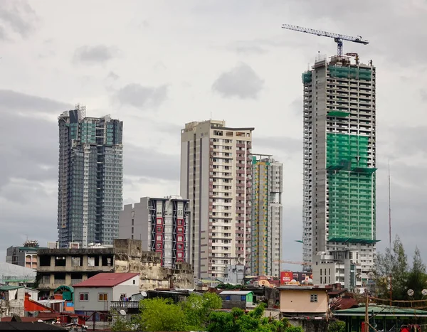 Buildings located in Manila, Philippines — Stock Photo, Image