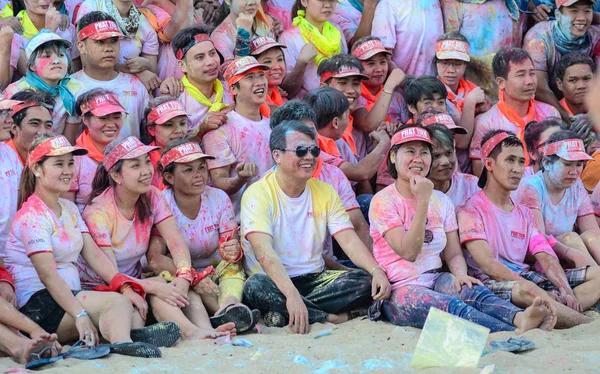 Saigón Vietnam Junio 2015 Mil Jóvenes Unieron Alegre Carrera Llamada — Foto de Stock