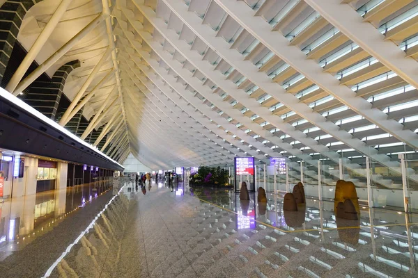 Στο εσωτερικό του Αεροδρόμιο Taoyuan, Ταϊπέι, Ταϊβάν — Φωτογραφία Αρχείου