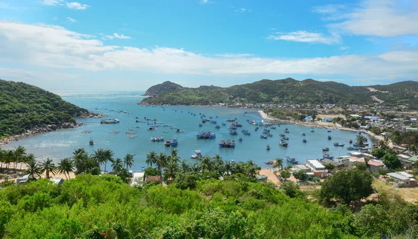 Vista Vinh Bay Giornata Sole Phan Rang Vietnam Meridionale Phan — Foto Stock