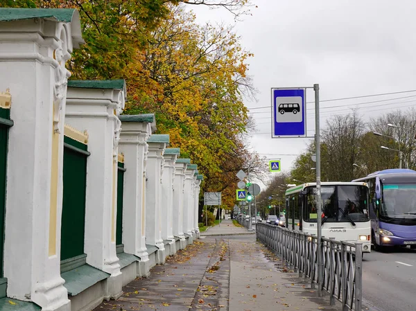 Petersburg Rosja Października 2016 Widok Ulicy Sankt Petersburg Federacja Rosyjska — Zdjęcie stockowe
