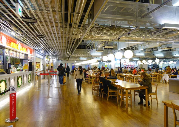 Tokyo Japan 2016 Blick Auf Den Food Court Flughafen Narita — Stockfoto