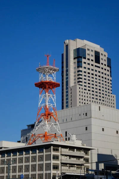 日本东京 2015年12月28日 位于日本东京商业区的现代建筑 东京是世界上最大的大都市经济体 — 图库照片