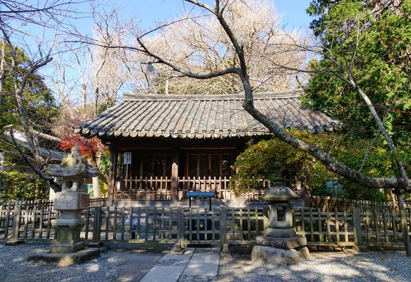 日本庭園と木造の寺院 鎌倉は約 マイル 西東京の — ストック写真