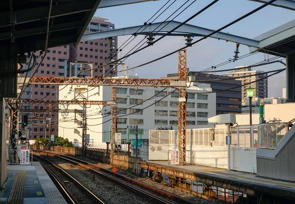 Tokyo Japan Dec 2015 Zicht Het Station Shinjuku Tokio Japan — Stockfoto