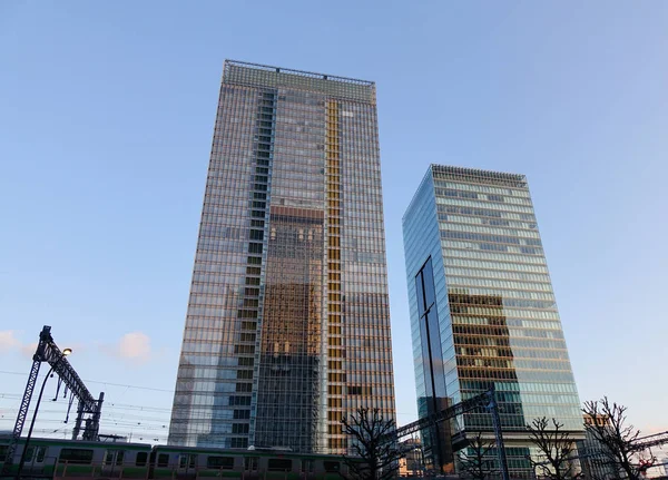 Tokio Japonia Gru 2015 Budynki Biurowe Położony Dzielnicy Shibuya Tokio — Zdjęcie stockowe