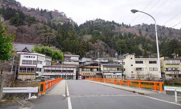 Yamagata Japán Dec 2016 Ban Hagyományos Village Yamadera Township Japán — Stock Fotó