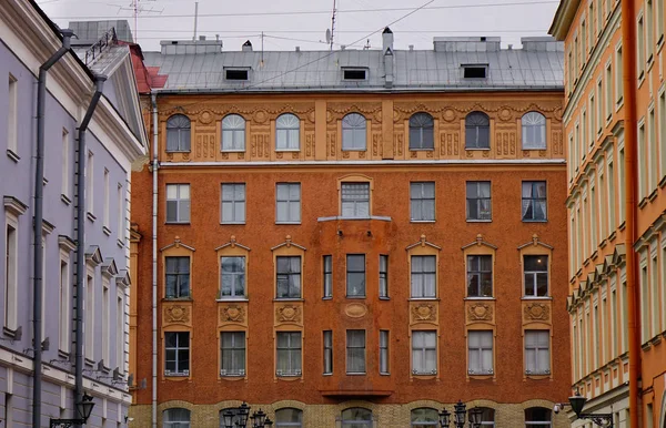 Stare Budynki Centrum Miasta Saint Petersburg Federacja Rosyjska Petersburg Jest — Zdjęcie stockowe