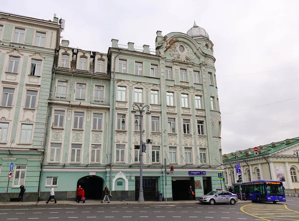 Moskva Rusko Říjen 2016 Staré Budovy Nachází Centru Moskvě Rusko — Stock fotografie