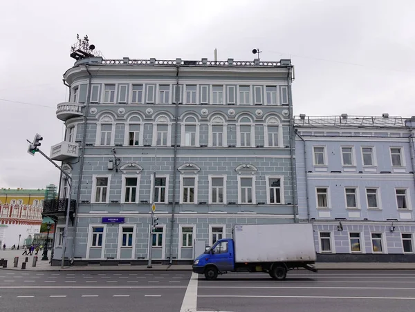 Moskva Ryssland Okt 2016 Gamla Byggnader Ligger Downtown Moskva Moskva — Stockfoto