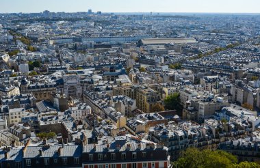 Paris, Fransa 'nın havadan görünüşü 