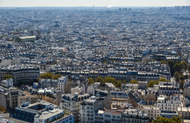 Paris, Fransa 'nın havadan görünüşü 