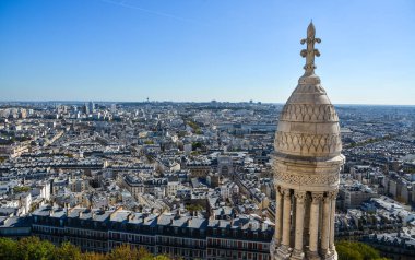 Paris, Fransa 'nın havadan görünüşü 
