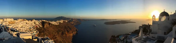 Landschaft der Insel Santorini, Griechenland — Stockfoto