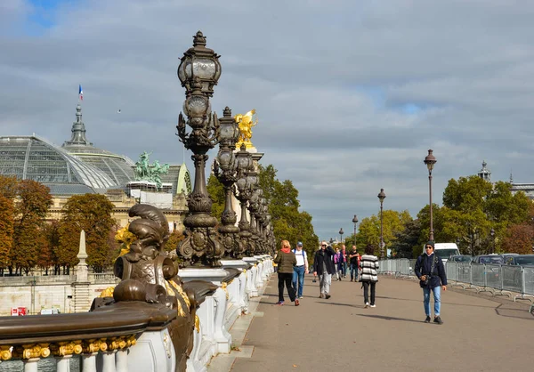 Pont Alexandre III em Paris, França — Fotografia de Stock