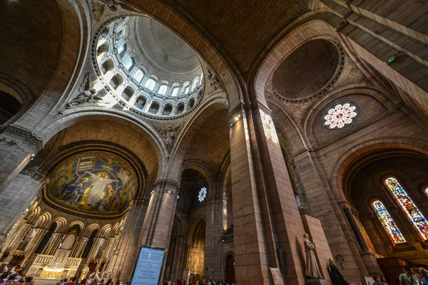 Basilika des heiligen Herzens von Paris — Stockfoto