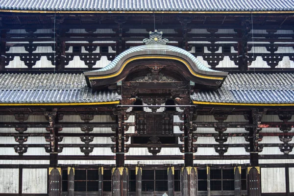 Todaiji chrám ve městě nara, Japonsko — Stock fotografie