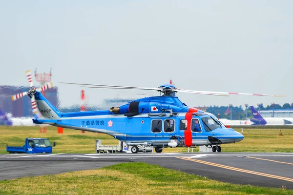 Agustawestland weckte chiba polizei — Stockfoto