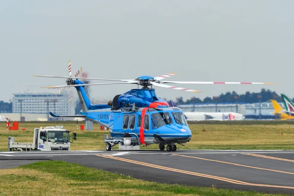 Agustawestland weckte chiba polizei — Stockfoto