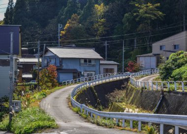 Japonya, Gunma 'da küçük bir kırsal kasaba. 