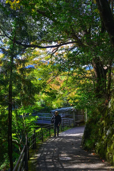 Herfst landschap in Kyoto, Japan — Stockfoto