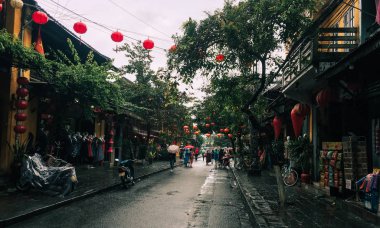 Hoi An, Vietnam 'da antik bir kasaba.