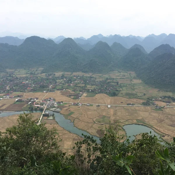 Horská krajina severního Vietnamu — Stock fotografie