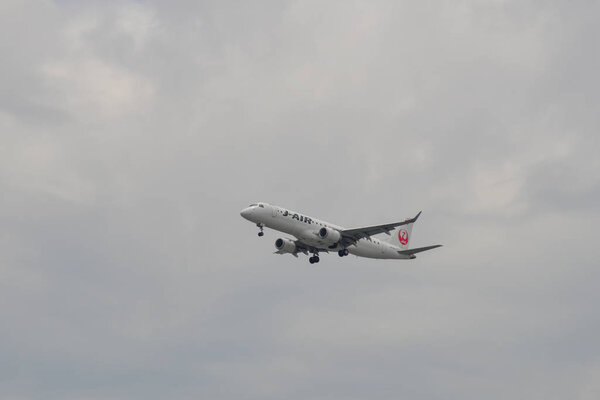 Самолёт приземлился в аэропорту Осаки Итами
 