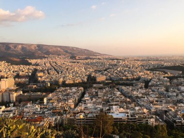 Atina 'nın havadan görünüşü, Yunanistan