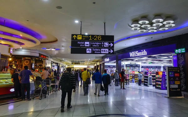 Indira Gandhi Airport in New Delhi, India — Stockfoto