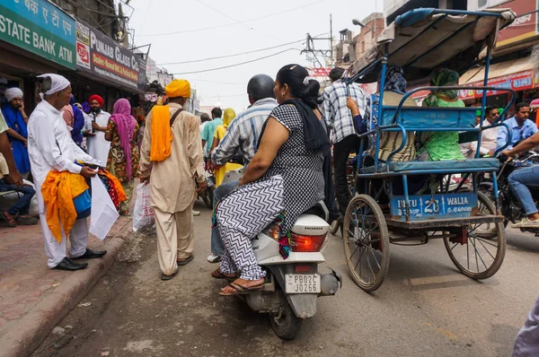 Strada di Amritsar, India — Foto Stock