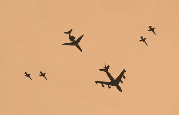 Singapur Hava Kuvvetleri (Rsaf) savaş uçakları — Stok fotoğraf