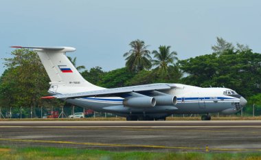 Ilyushin Il-76 MD uçağı. 