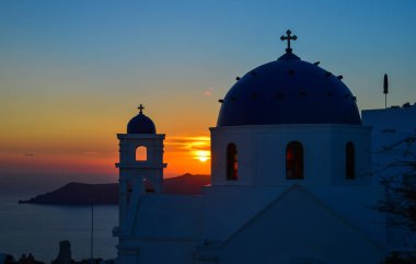 Ortodoks Kilisesi santorini Adası