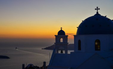 Ortodoks Kilisesi santorini Adası