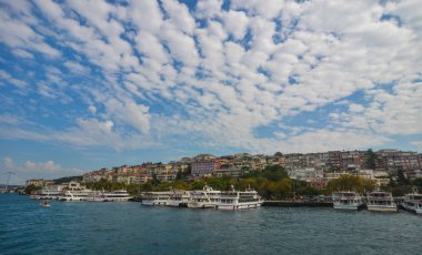 İstanbul rıhtımı manzarası