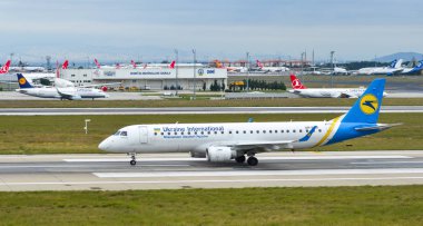İstanbul Havaalanı 'nda yolcu uçağı 