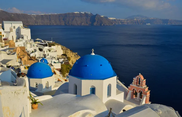 Santorini Island, Yunanistan peyzaj