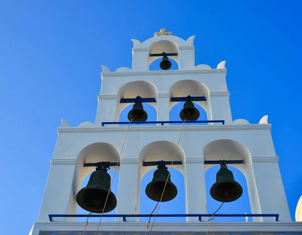 Ortodoxa kyrkan på Santoriniön — Stockfoto