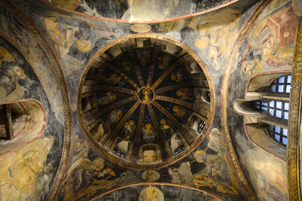 Igreja do Santo Salvador em Chora (Istambul ) — Fotografia de Stock