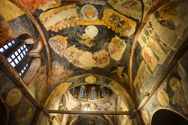 Kerk van de Heilige Verlosser in Chora (Istanbul)) — Stockfoto