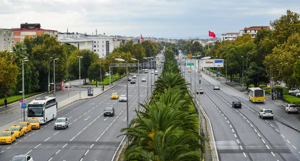 Autostrada w Stambule, Turcja — Zdjęcie stockowe