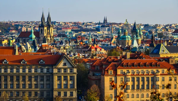 Cityscape of Prague, Czechia — Stock fotografie