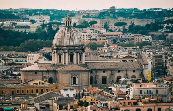 Panoramic view of Ancient Rome ruins — Stock Photo, Image