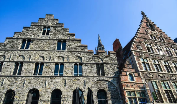 Oude gebouwen in Brugge, België — Stockfoto