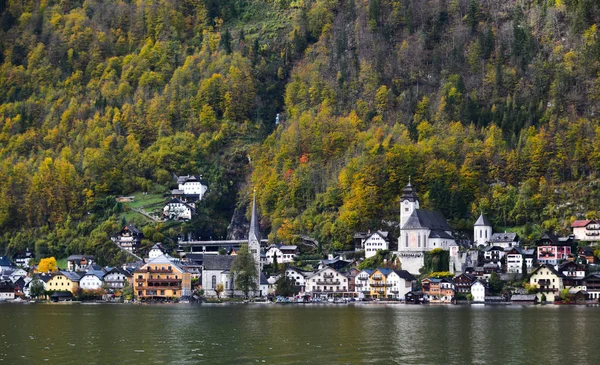 Hermosa aldea Hallstatt (Austria ) —  Fotos de Stock