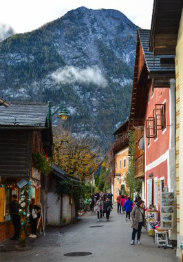 Hallstatt, Avusturya 'daki eski binalar 