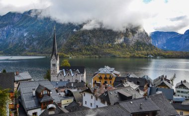 Güzel Hallstatt Köyü (Avusturya)
