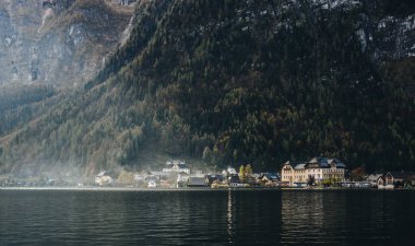 Güzel Hallstatt Köyü (Avusturya)