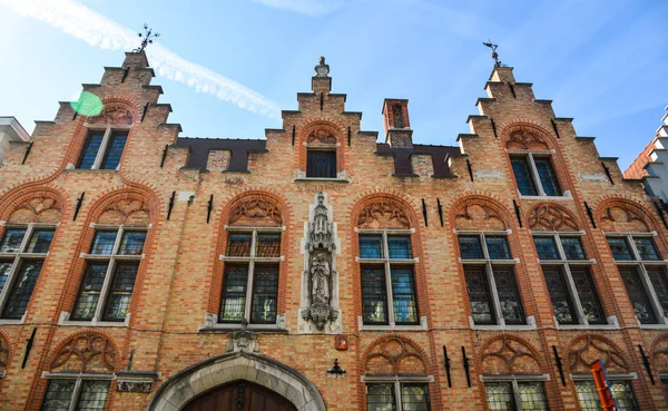 Vecchi edifici a Bruges, Belgio — Foto Stock
